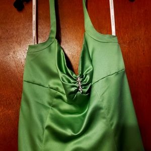 Green Bridesmaid Dress